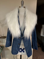 Faux fur stoles