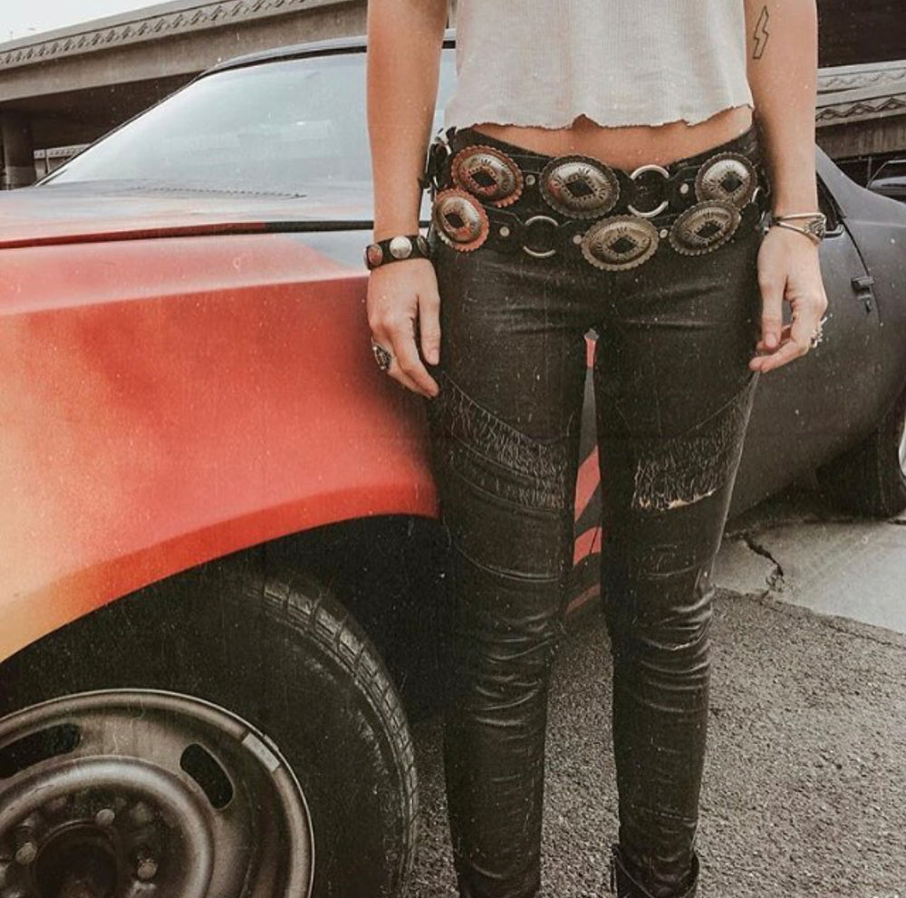 Concho Belt Hell Bent Leather